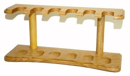 6 Pipe Rack - Oak