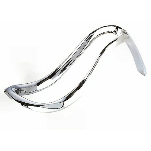 1 Pipe Metal Chrome Pipe Stand 1 Pipe Metal Chrome Pipe Stand