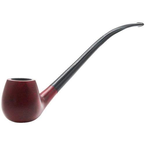 Royal Cherry Apple Churchwarden Italian Briar Pipe - RBR819081CW