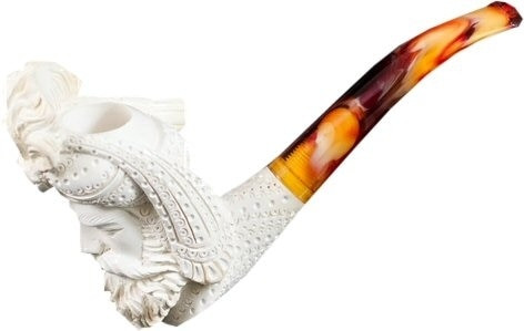 Deluxe Decorated Sultan Meerschaum Pipe - RM081005
