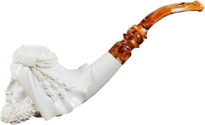 Deluxe Arabian Meerschaum Pipe - RM083034