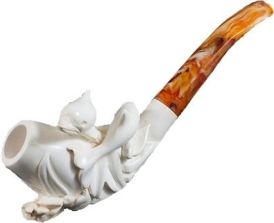 Dual Dolphin Meerschaum Pipes - RM201053