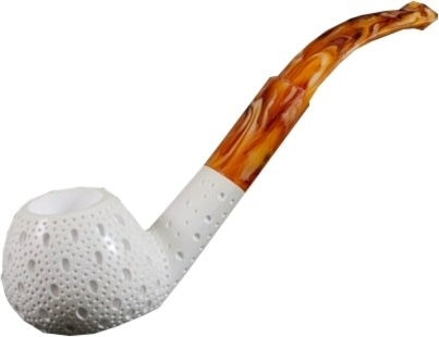Danske Lattice Meerschaum Pipes - RM250103