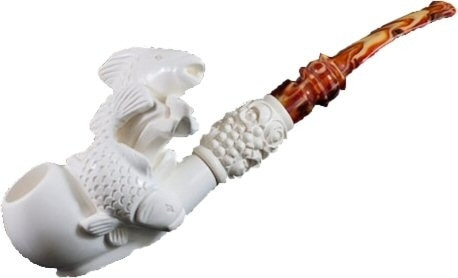 Meerschaum Pipe - Fish - RM250120