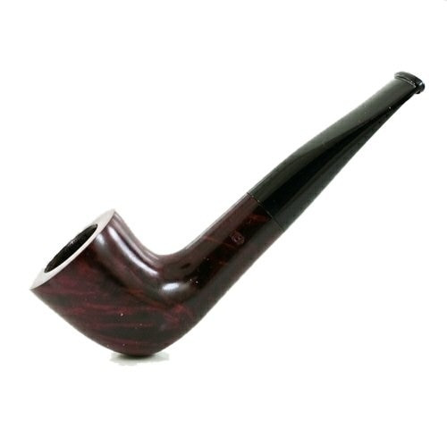 Brown Straight Cherry Dublin Briar Pipe - RMBG1000-13