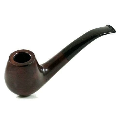Bent Apple Briar Pipe - RMBG3000-03