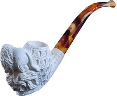 Meerschaum Pipe - Buffalo Lattice - RMM00411