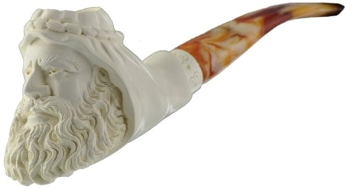 Deluxe Moses Meerschaum Pipes - RMM13001