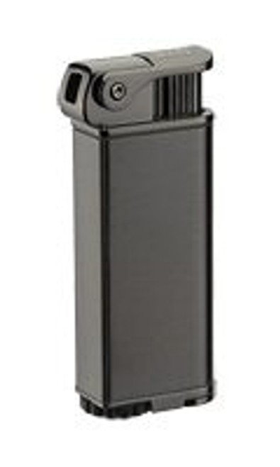 Vector KGM Rapidash Butane Pipe Lighter with Tamper - Gunmetal Satin Vector KGM Rapidash Butane Pipe Lighter with Tamper - Gunmetal Satin