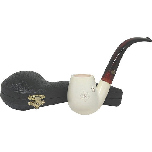 Oom Paul Billiard Meerschaum Pipe - S619465