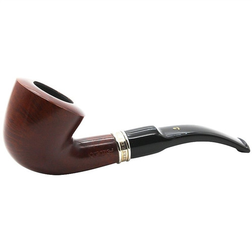 Lorenzo Angera Satinato Dublin Polished Italian Briar Pipe - SBR718201
