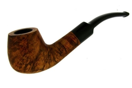 Classic Bent Stem Briar Pipe - SEBB101