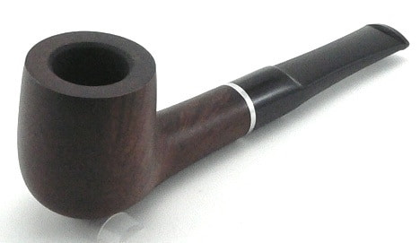 Billiard Straight Saddle Prestigio Walnut Matt Briar Pipe - SEBW110