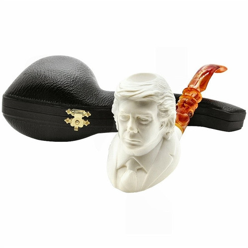 President Trump Signed Meerschaum Pipe