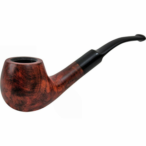 Royal Apple 9mm Saddle Stem Italian Briar Pipe