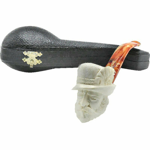 Bavarian Fisherman Rustic Meerschaum Pipe Bavarian Fisherman Rustic Meerschaum Pipe
