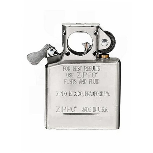 Steel and Wood Zippo Pipe Lighter | Royal Meerschaum Pipes
