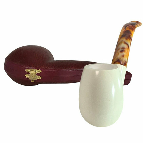 Special Signed Yilmaz Smooth Meerschaum Pipe Special Signed Yilmaz Smooth Meerschaum Pipe