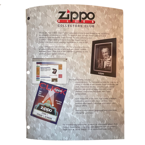 2004 Zippo Catalog - Choice | Royal Meerschaum Pipes