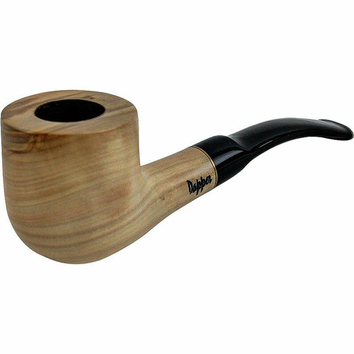 Dapper 9mm Fine Grain Olive Wood Pipe