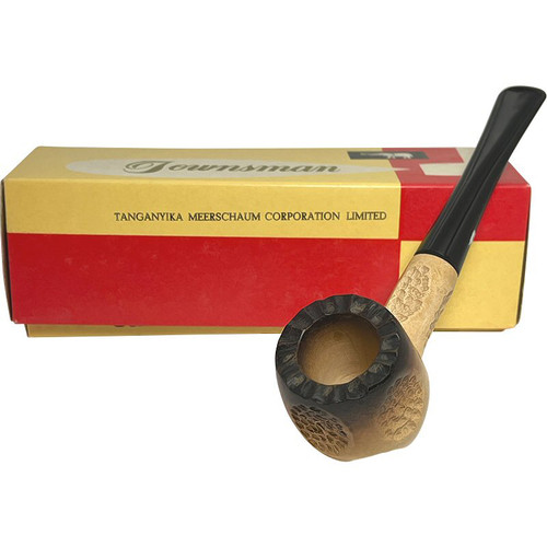 Townsman Crater African Block Meerschaum Pipe Townsman Crater African Block Meerschaum Pipe