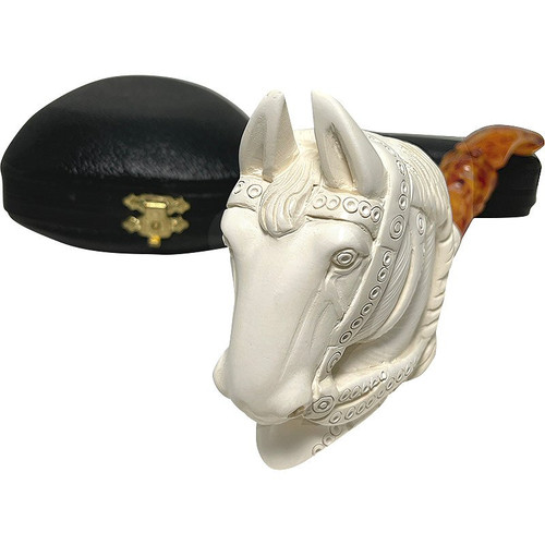 Special Carousel Horse Meerschaum Pipe