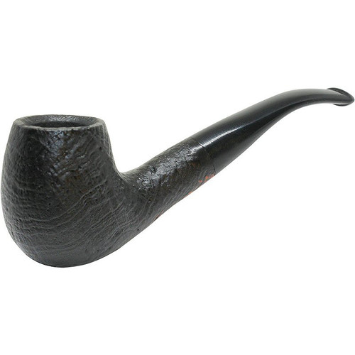 Royal Lorenzo Black Sandblast Italian Briar Pipe Royal Lorenzo Black Sandblast Italian Briar Pipe