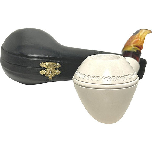 Special Rhodesian Flared Shank Meerschaum Pipe Special Rhodesian Flared Shank Meerschaum Pipe