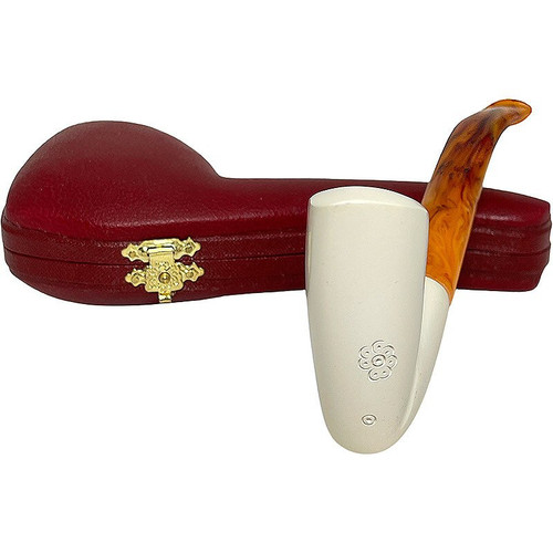 Smooth Tall Freehand Meerschaum Pipe Smooth Tall Freehand Meerschaum Pipe
