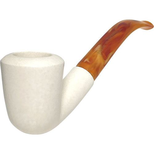 Standard Regular Dublin Smooth Meerschaum Pipe