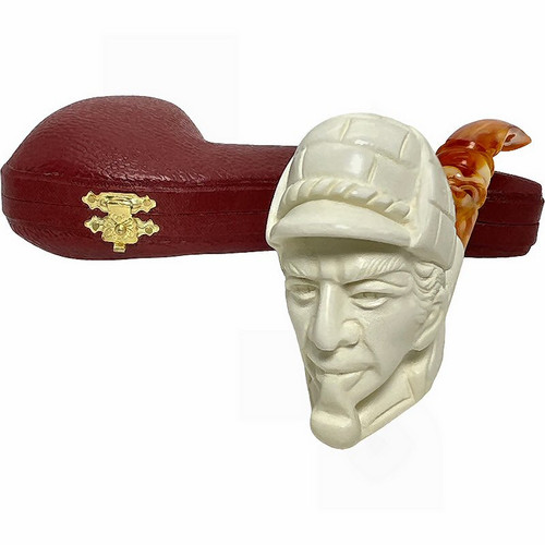 Deluxe Cosgun Signed Sherlock Holmes Meerschaum Pipe Deluxe Cosgun Signed Sherlock Holmes Meerschaum Pipe
