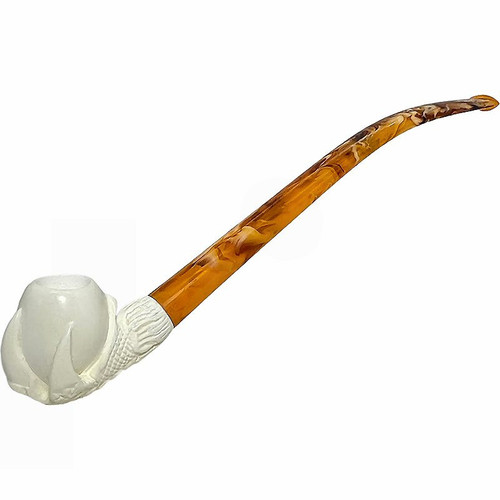 Smooth Bowl Claw Churchwarden Meerschaum Pipe Smooth Bowl Claw Churchwarden Meerschaum Pipe