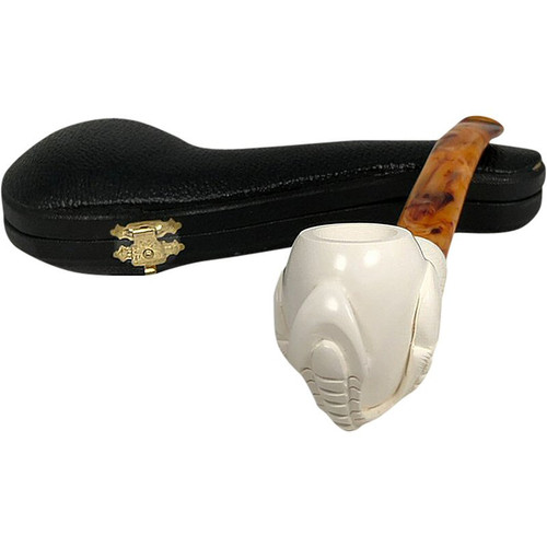 Deluxe Egg Bowl Fancy Claw Meerschaum Pipe Deluxe Egg Bowl Fancy Claw Meerschaum Pipe