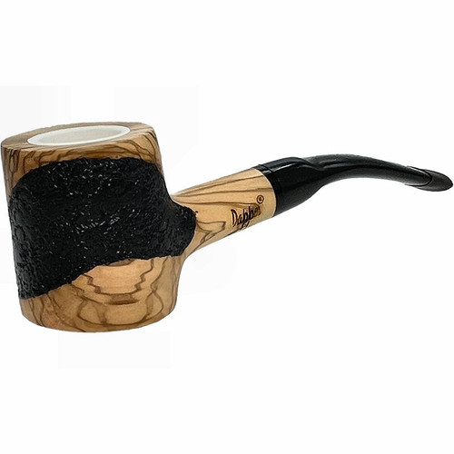 Meerschaum Lined Black Band Olive Wood Pipe Meerschaum Lined Black Band Olive Wood Pipe