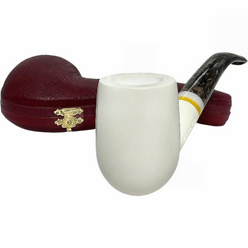 Special Arasta Billiard Smooth Meerschaum Pipe