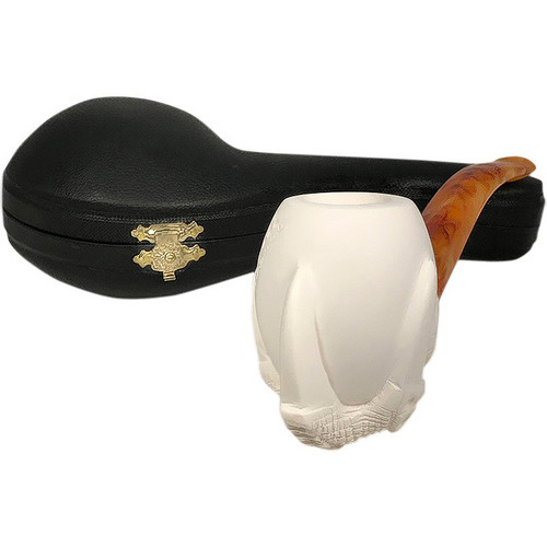 Deluxe Smooth Claw Thick Bowl Meerschaum Pipe Deluxe Smooth Claw Thick Bowl Meerschaum Pipe