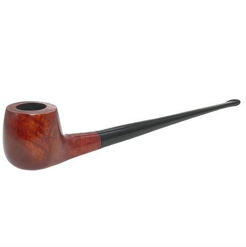 Straight Stem Italian Briar Churchwarden Pipe Straight Stem Italian Briar Churchwarden Pipe