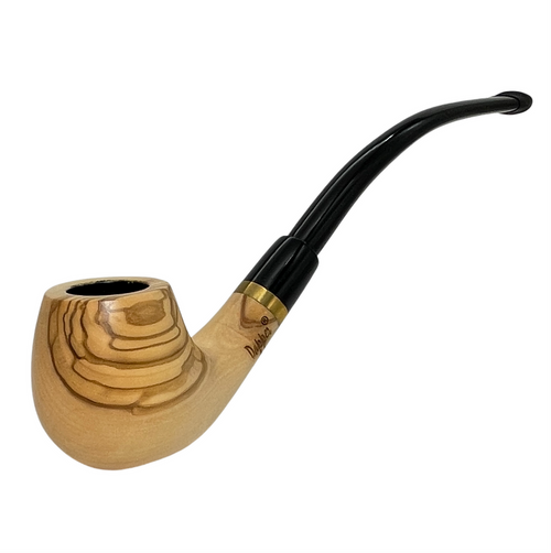 Dapper 9mm Full Bent Olive Wood Churchwarden Pipe Dapper 9mm Full Bent Olive Wood Churchwarden Pipe