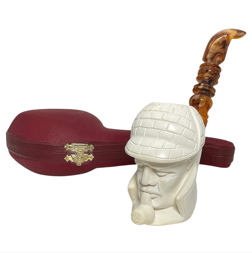 Special Signed M. Ali Sherlock Holmes Meerschaum Pipe Special Signed M. Ali Sherlock Holmes Meerschaum Pipe