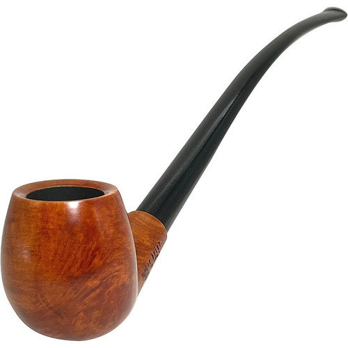 Billiard Brown Italian Briar Churchwarden Pipe Billiard Brown Italian Briar Churchwarden Pipe
