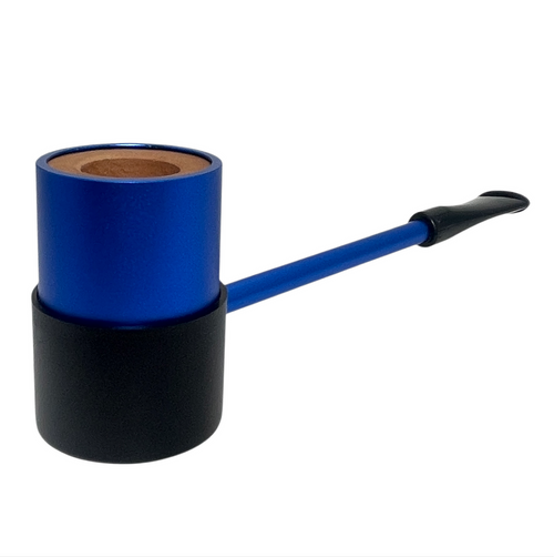 Nording Compass Royal Blue Matte Briar Pipe Nording Compass Royal Blue Matte Briar Pipe