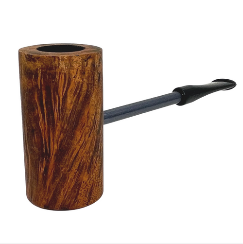 Nording Compass MacArthur Brown Matte Dual Stem Briar Pipe Nording Compass MacArthur Brown Matte Dual Stem Briar Pipe