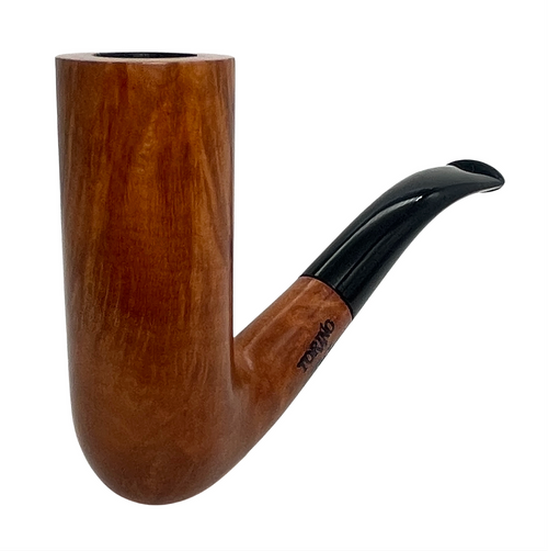 Torino Tower Natural Brown Italian Briar Pipe Torino Tower Natural Brown Italian Briar Pipe