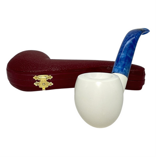Smooth Apple Arasta Meerschaum Pipe