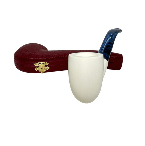Deluxe Smooth Billiard Arasta Meerschaum Pipe Deluxe Smooth Billiard Arasta Meerschaum Pipe