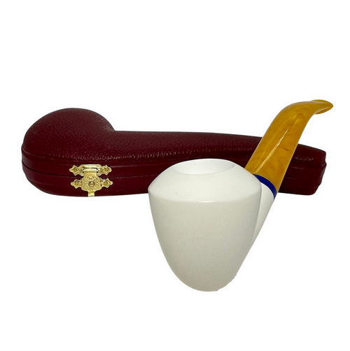 Smooth Dublin Arasta Meerschaum Pipe Smooth Dublin Arasta Meerschaum Pipe