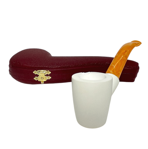 Smooth Poker Arasta Meerschaum Pipe Smooth Poker Arasta Meerschaum Pipe