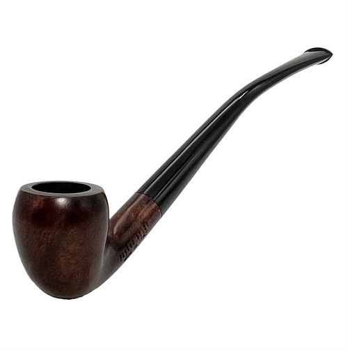Small Dark Brown Churchwarden Italian Briar Pipe Small Dark Brown Churchwarden Italian Briar Pipe
