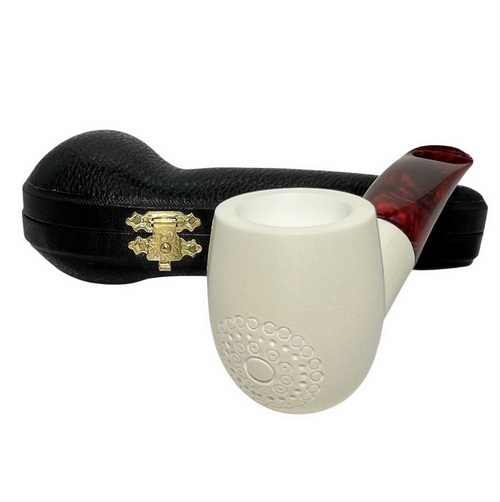 Deluxe Nose Warmer Smooth Meerschaum Pipe Deluxe Nose Warmer Smooth Meerschaum Pipe