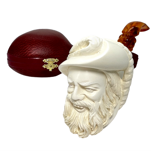 Special Cavalier with Designer Stem Meerschaum Pipe Special Cavalier with Designer Stem Meerschaum Pipe